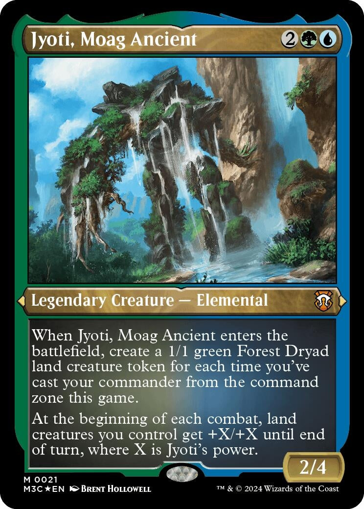 Jyoti Moag Ancient (Foil Etched) (21) [M3C] - MTG Single