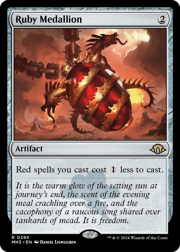 Ruby Medallion (295) [MH3] - MTG Single