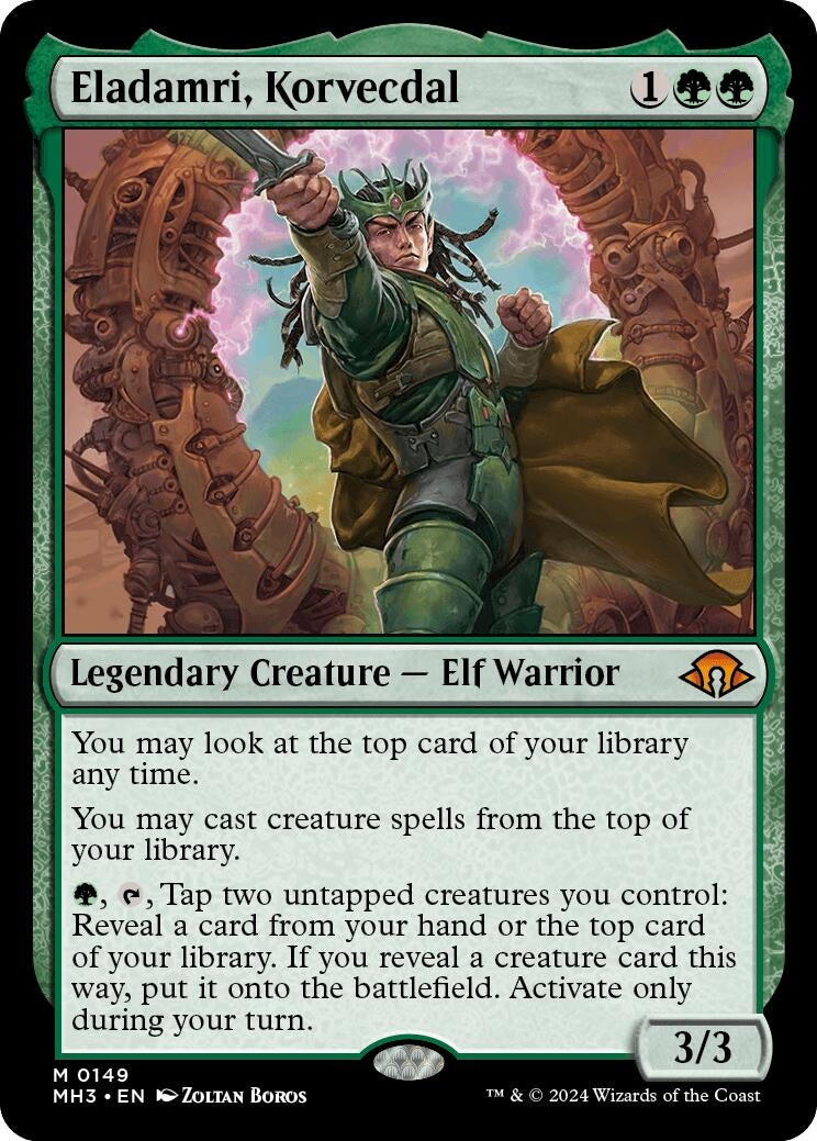 Eladamri Korvecdal (149) [MH3] - MTG Single