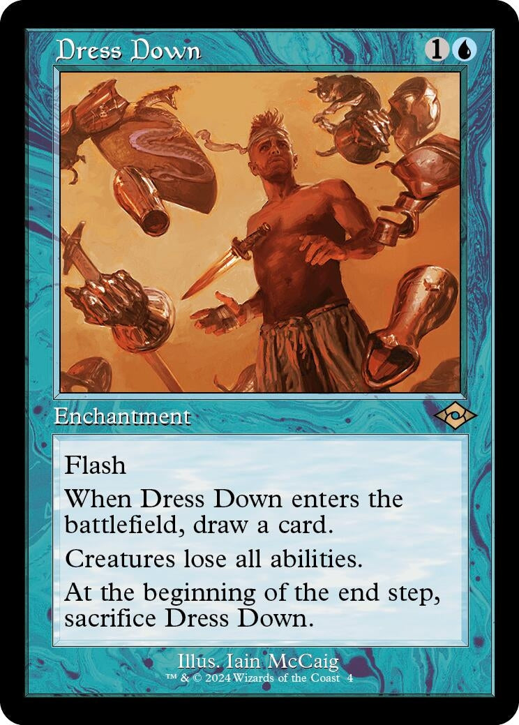 Dress Down (Retro Frame) (4) [MH2] - MTG Single