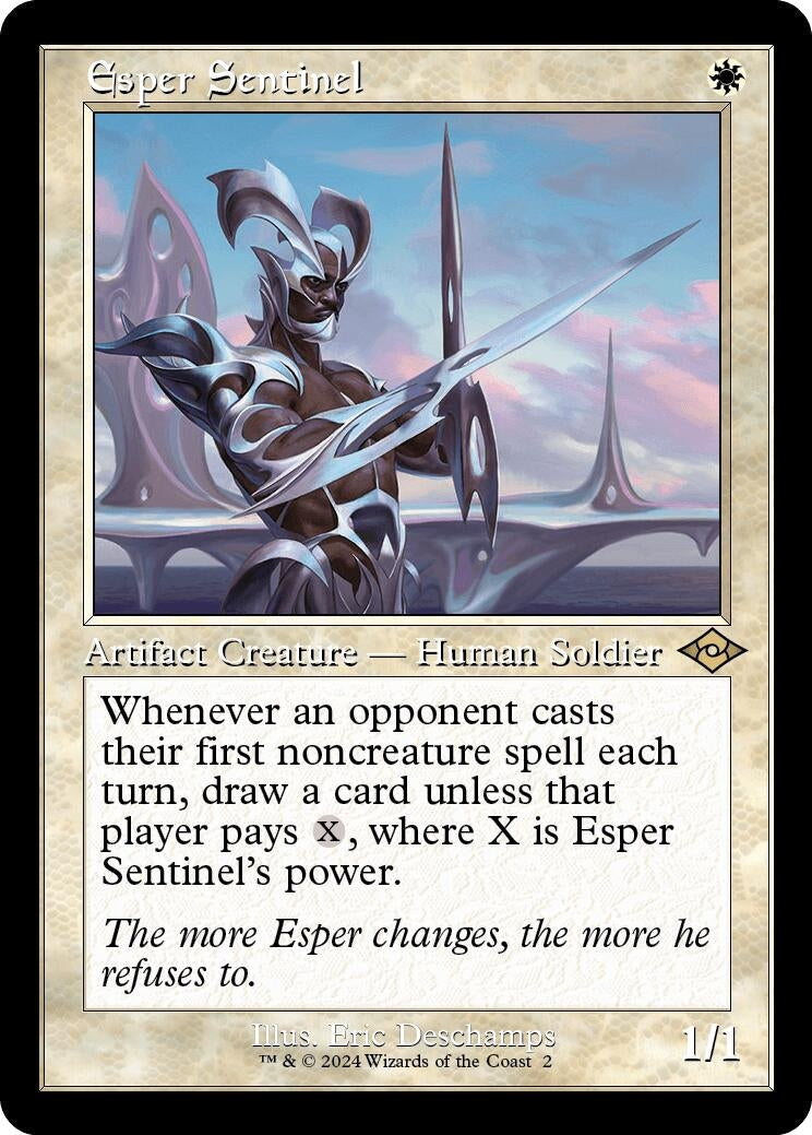 Esper Sentinel (Retro Frame) (2) [MH2] - MTG Single