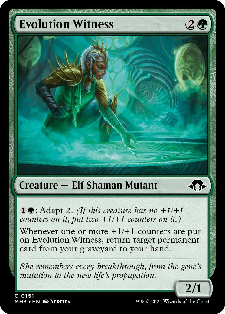 Evolution Witness (151) [MH3] - MTG Single