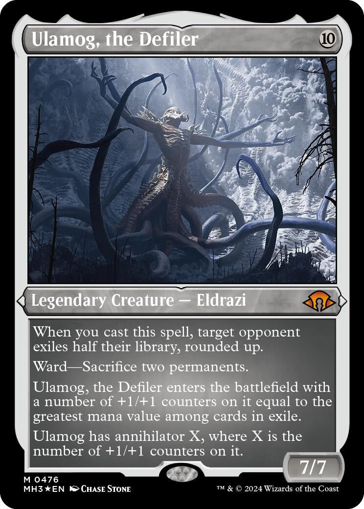 Ulamog the Defiler (Foil Etched) (476) [MH3] - MTG Single