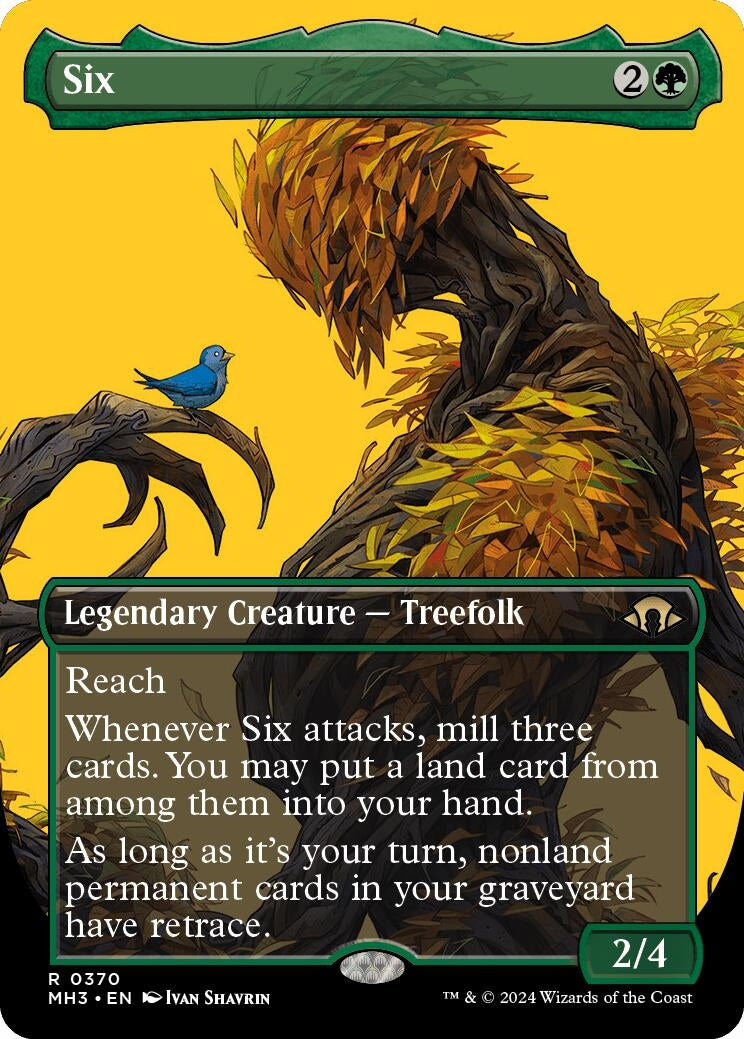 Six (Borderless) (370) [MH3] - MTG Single