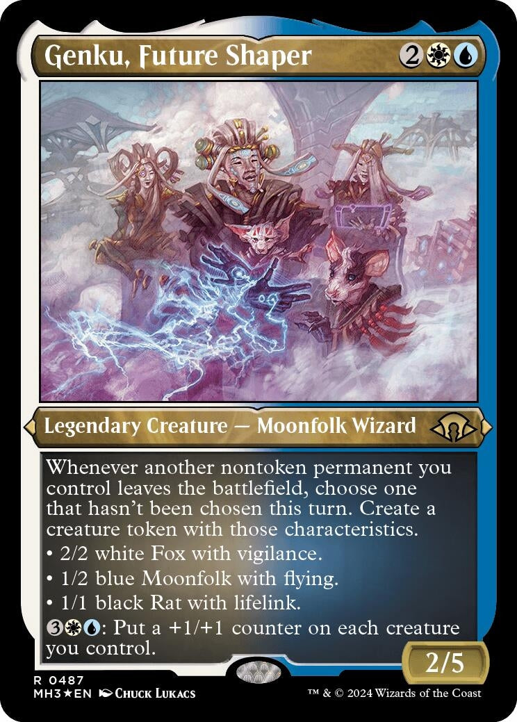 Genku Future Shaper (Foil Etched) (487) [MH3] - MTG Single