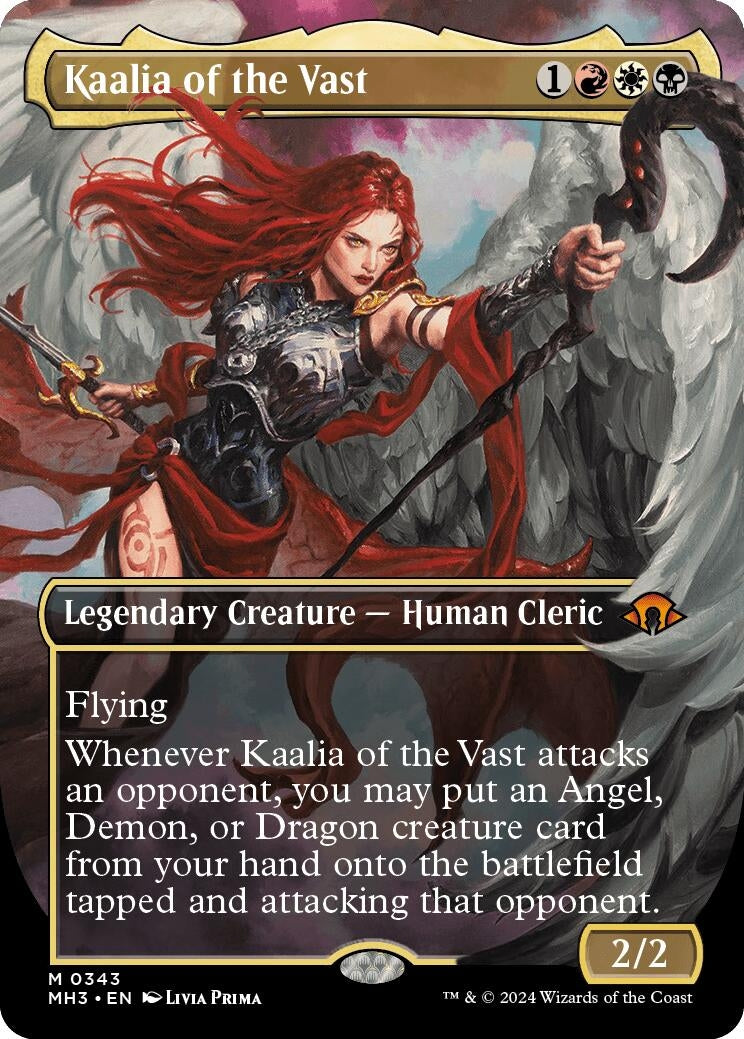Kaalia of the Vast (Borderless) (0343) (343) [MH3] - MTG Single