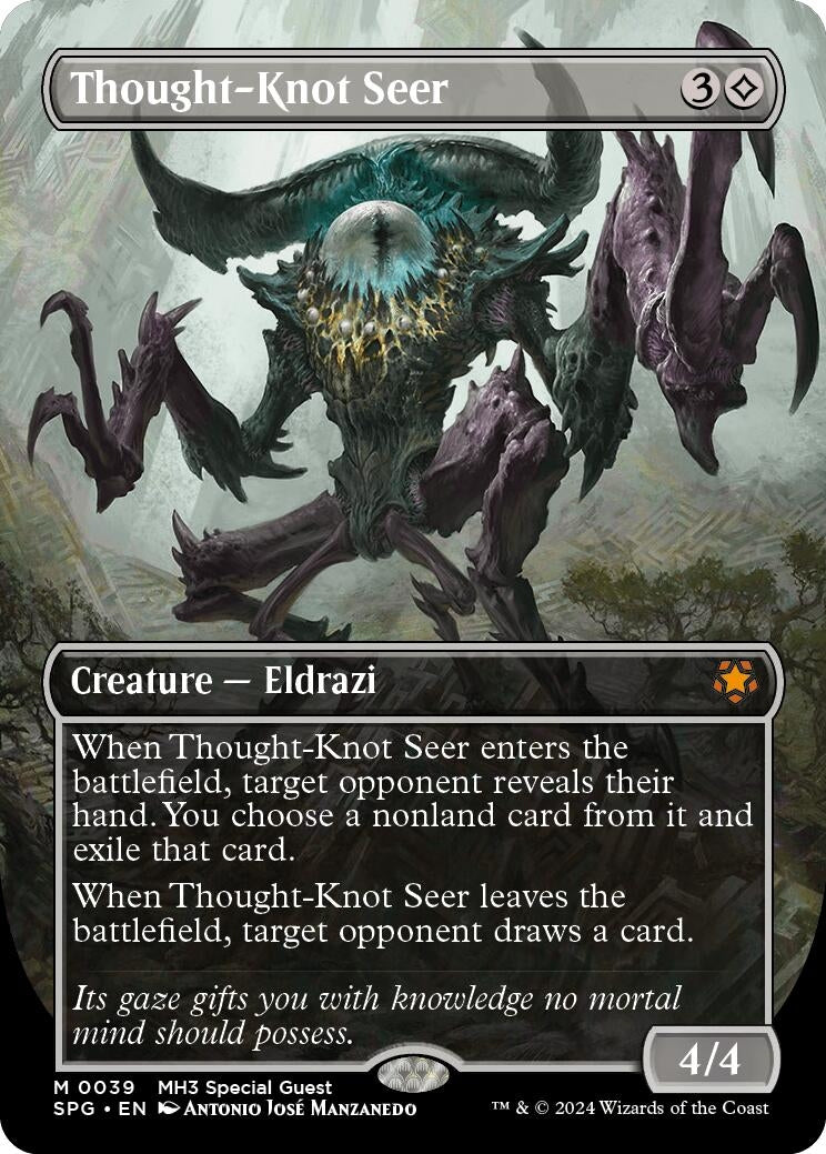 Thought-Knot Seer (Borderless) (39) [SPG] - MTG Single