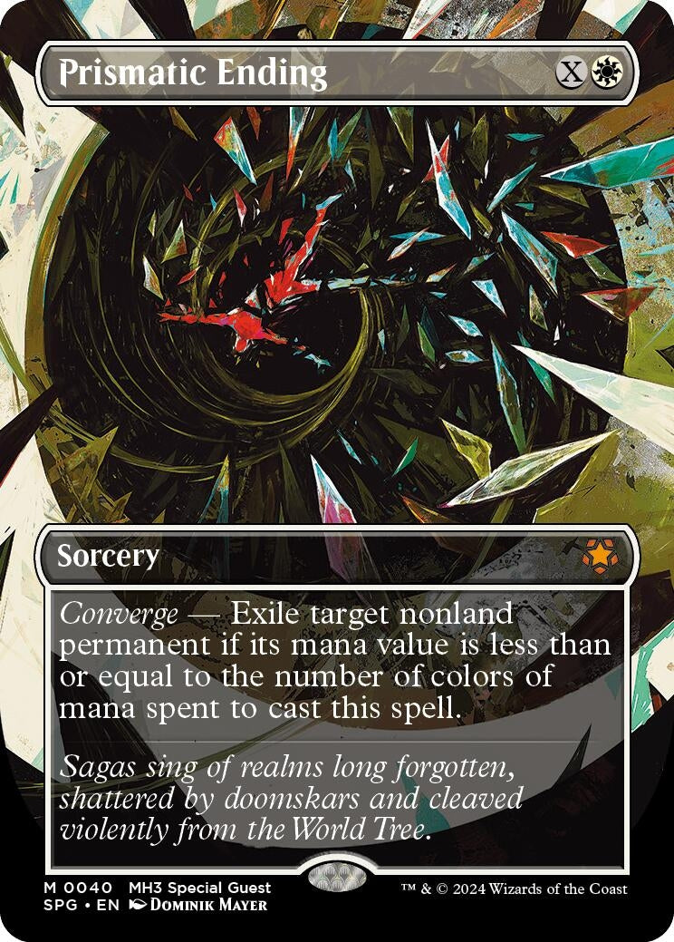 Image for Prismatic Ending (Borderless) (40) [Special Guests]