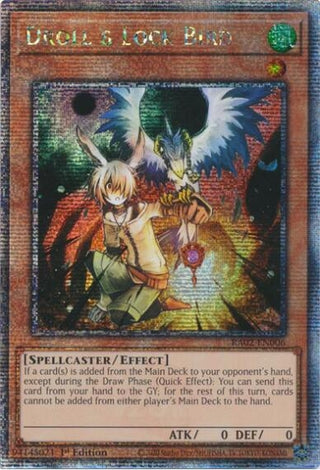 Droll & Lock Bird (Quarter Century Secret Rare) (2006) (RA02) - YuGiOh Single