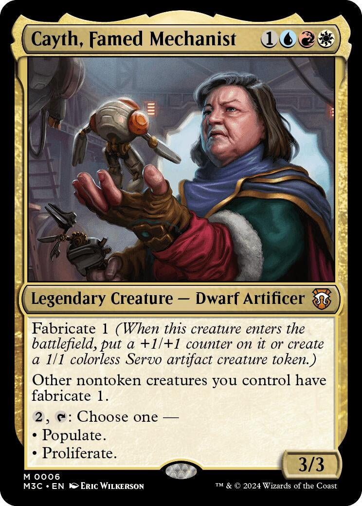 Cayth Famed Mechanist (6) [M3C] - MTG Single