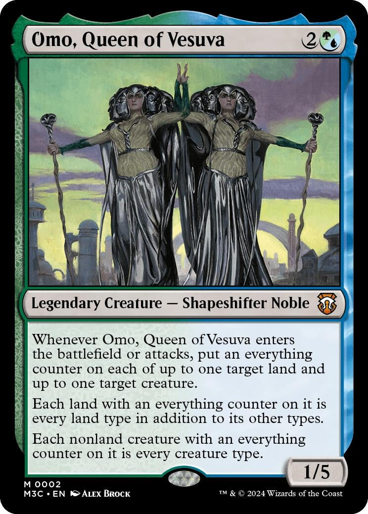 Omo Queen of Vesuva (2) [M3C] - MTG Single