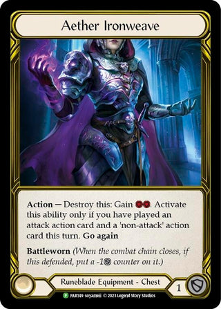 Aether Ironweave (Golden) (149) [PR] - Flesh and Blood TCG Single