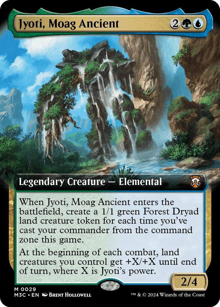 Jyoti Moag Ancient (Extended Art) (29) [M3C] - MTG Single