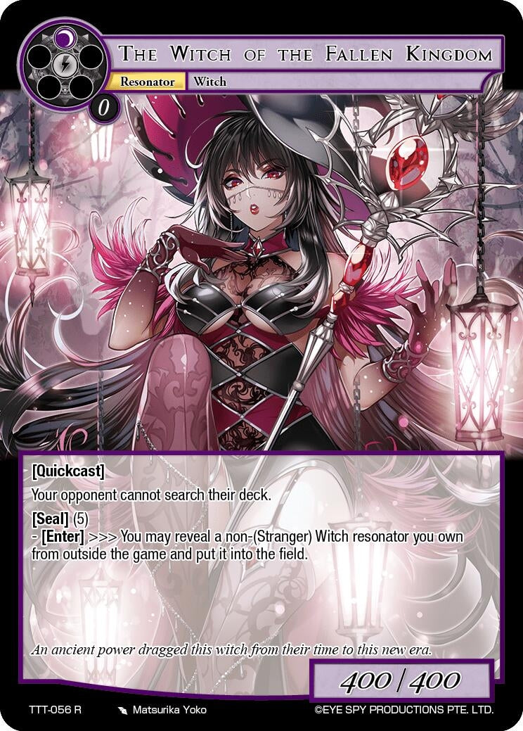The Witch of the Fallen Kingdom (56) [TTT] - Force of Will Single