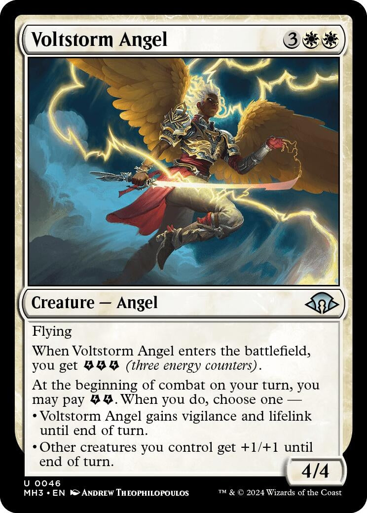 Voltstorm Angel (46) [MH3] - MTG Single
