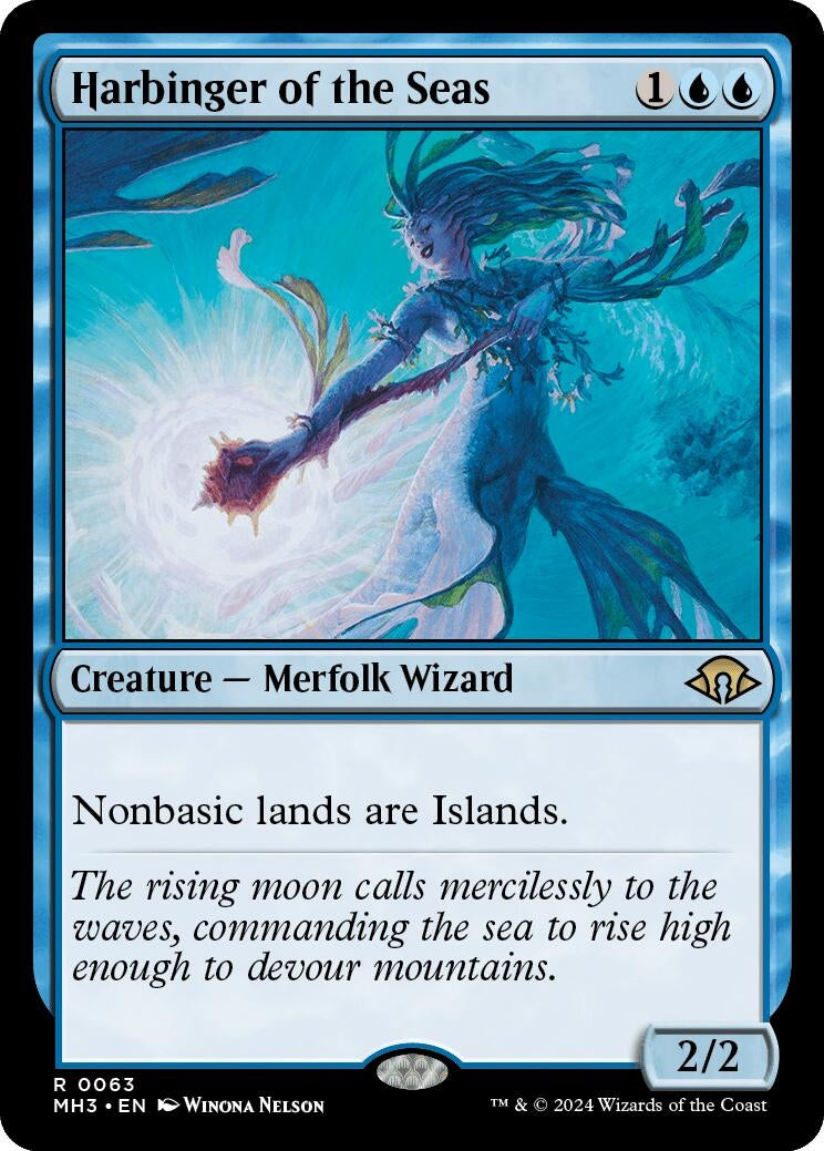 Harbinger of the Seas (63) [MH3] - MTG Single