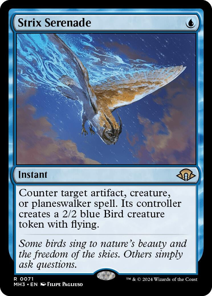 Strix Serenade (71) [MH3] - MTG Single