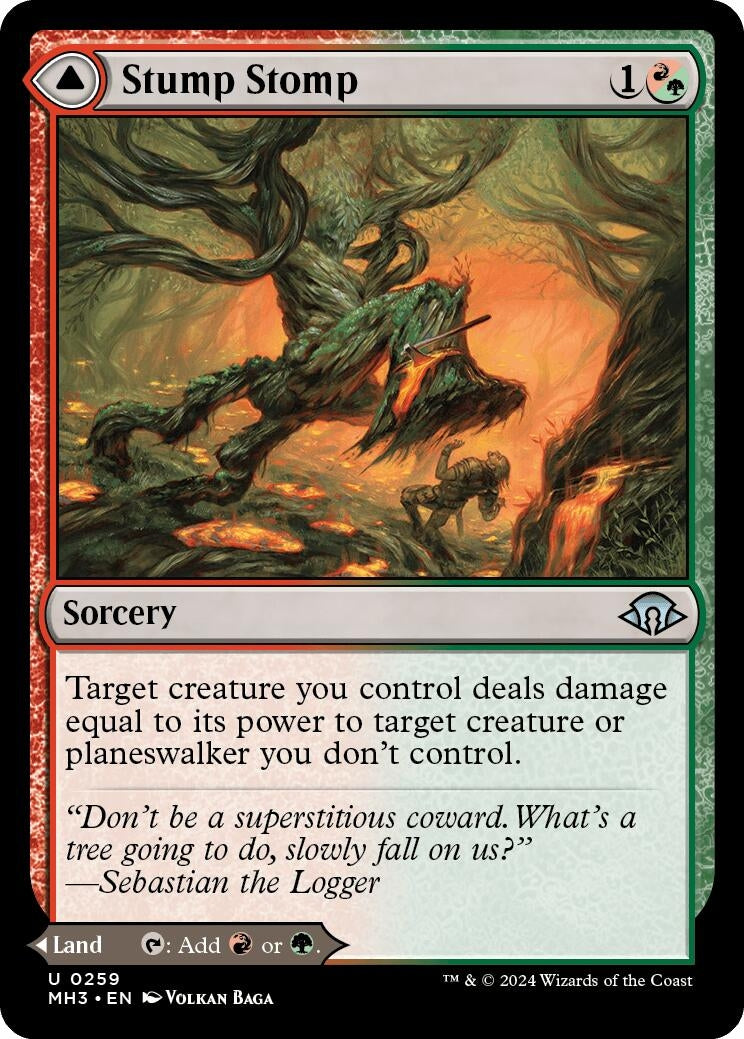 Stump Stomp (259) [MH3] - MTG Single