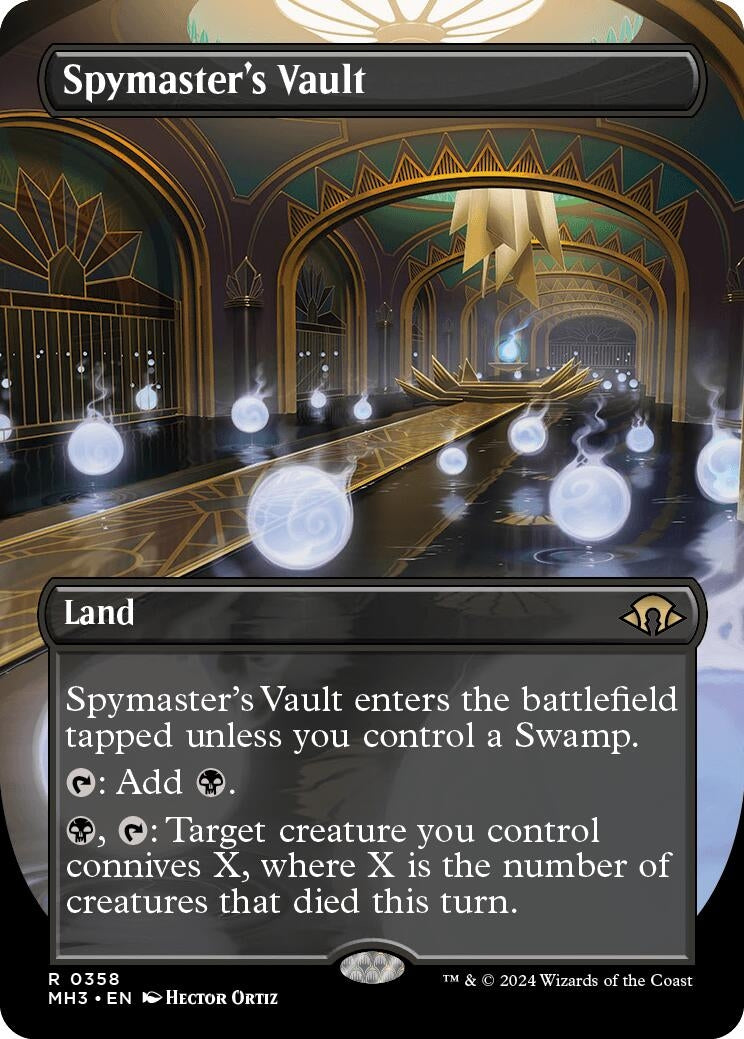 Spymaster’s Vault (Borderless) (358) [MH3] - MTG Single