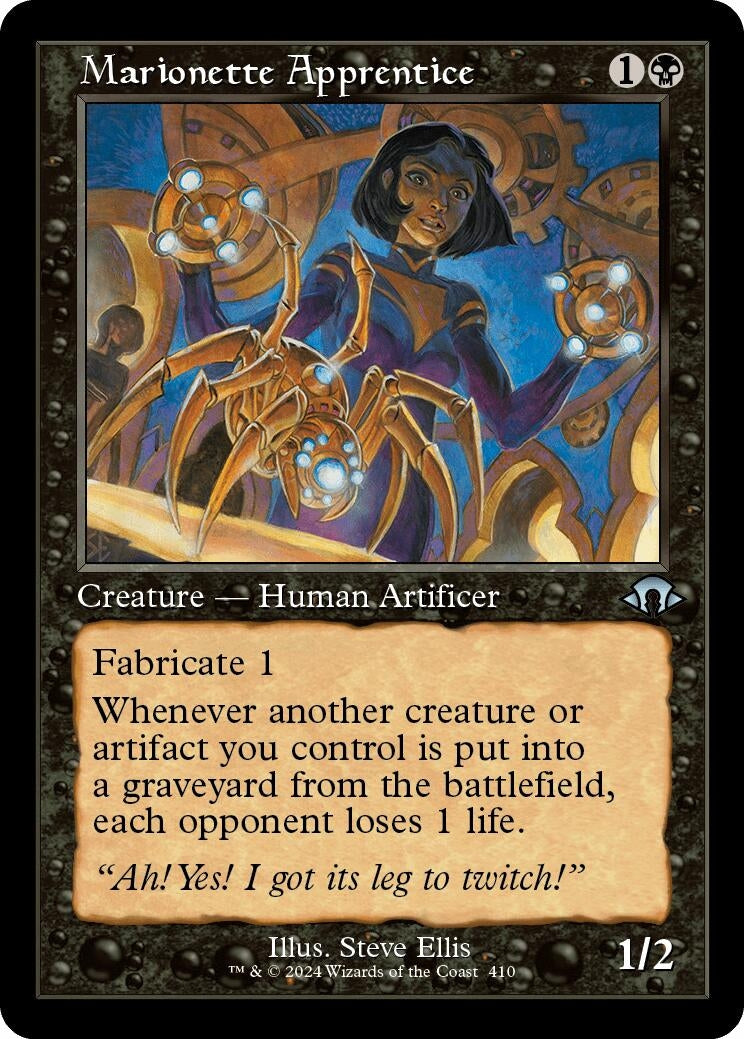 Marionette Apprentice (Retro Frame) (410) [MH3] - MTG Single