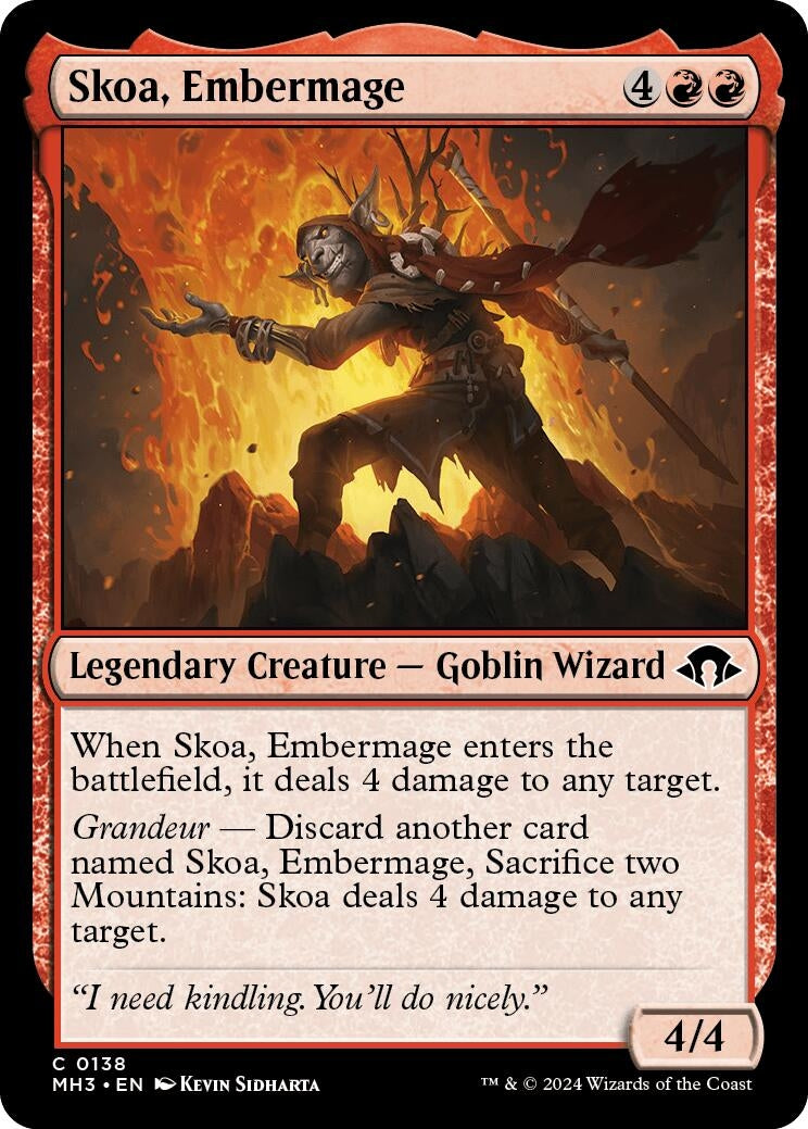 Skoa Embermage (138) [MH3] - MTG Single