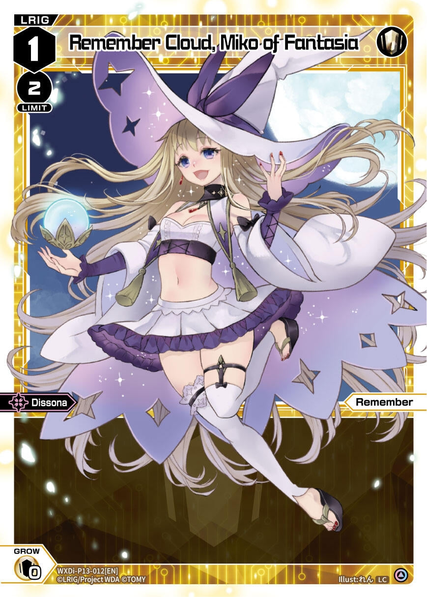 Remember Cloud Miko of Fantasia (13012) [WXDi-P13] - WIXOSS Single