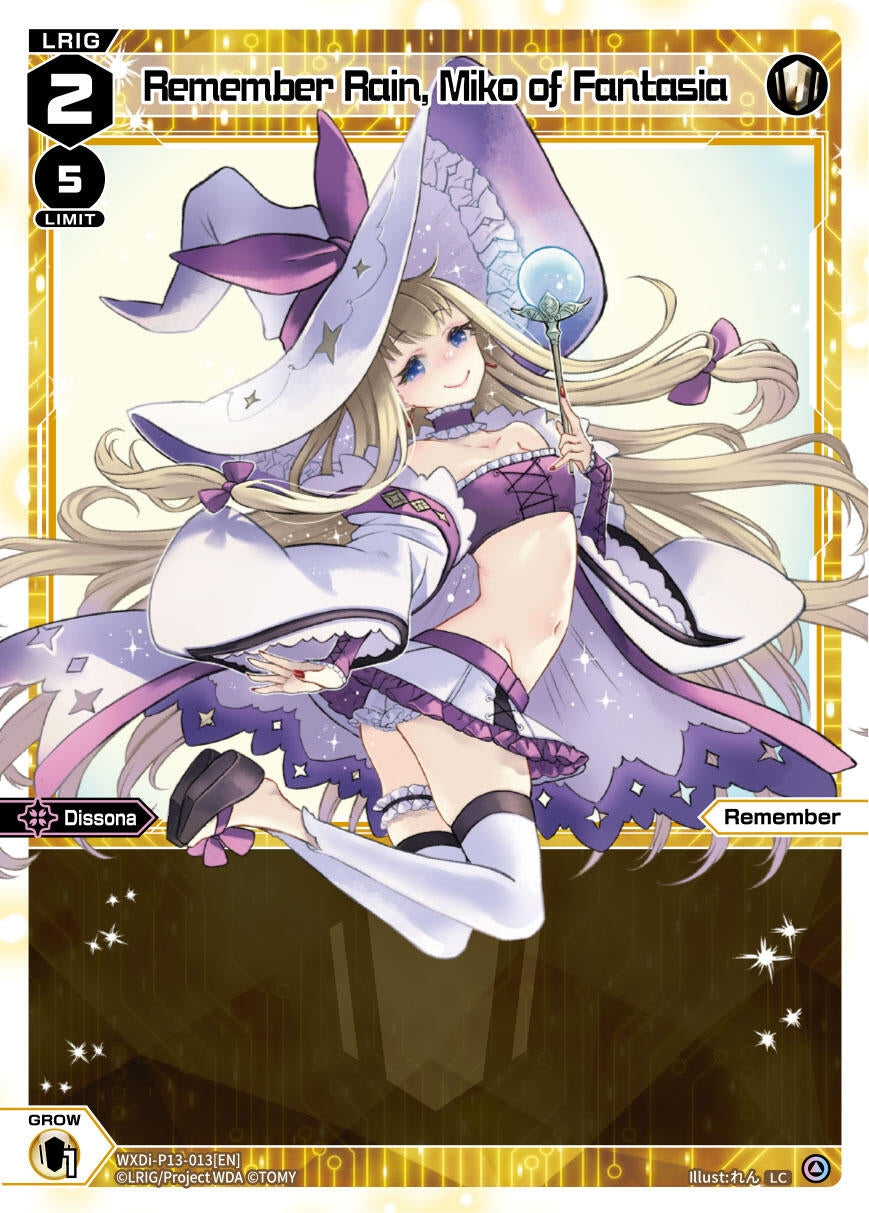 Remember Rain Miko of Fantasia (13013) [WXDi-P13] - WIXOSS Single