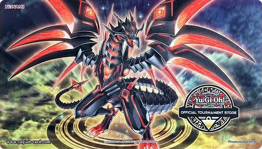 Yu-Gi-Oh! OTS Championship Playmat -Darkness Metal the Dragon of Dark Steel - Playmats Sealed