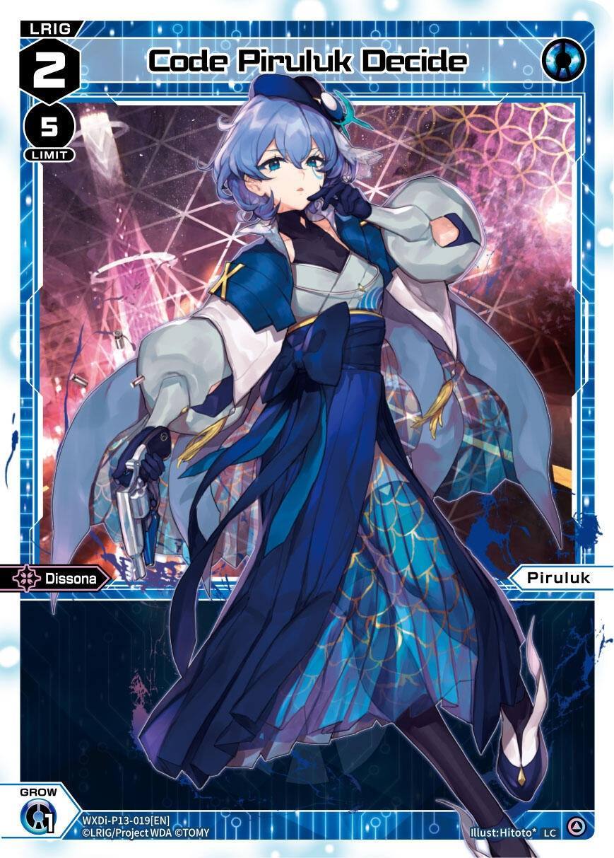 Code Piruluk Decide (13019) [WXDi-P13] - WIXOSS Single