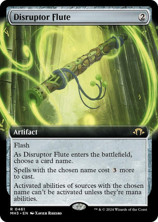 Disruptor Flute (Extended Art) (461) [MH3] - MTG Single
