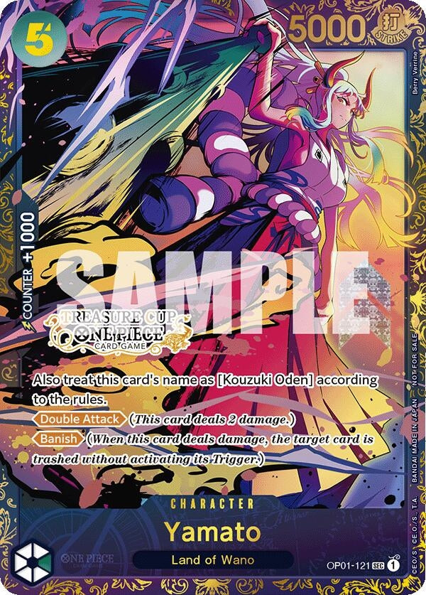 Yamato (Treasure Cup) (1121) (OP-PR) - One Piece Card Game Single