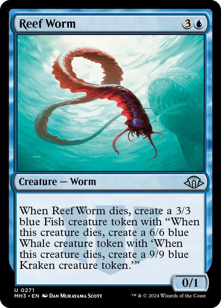 Reef Worm (271) [MH3] - MTG Single