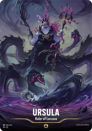 Ursula - Ruler of Lorcana (Oversized) (Illumineer's Quest: Deep Trouble)