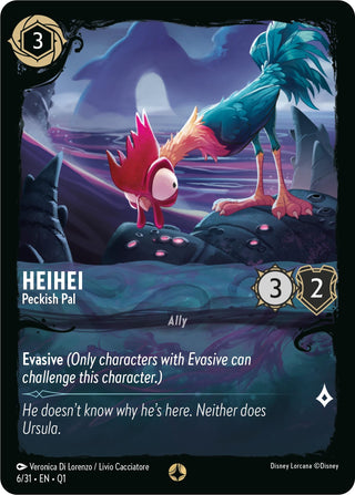 HeiHei - Peckish Pal (6) (Q1) - Disney Lorcana Single