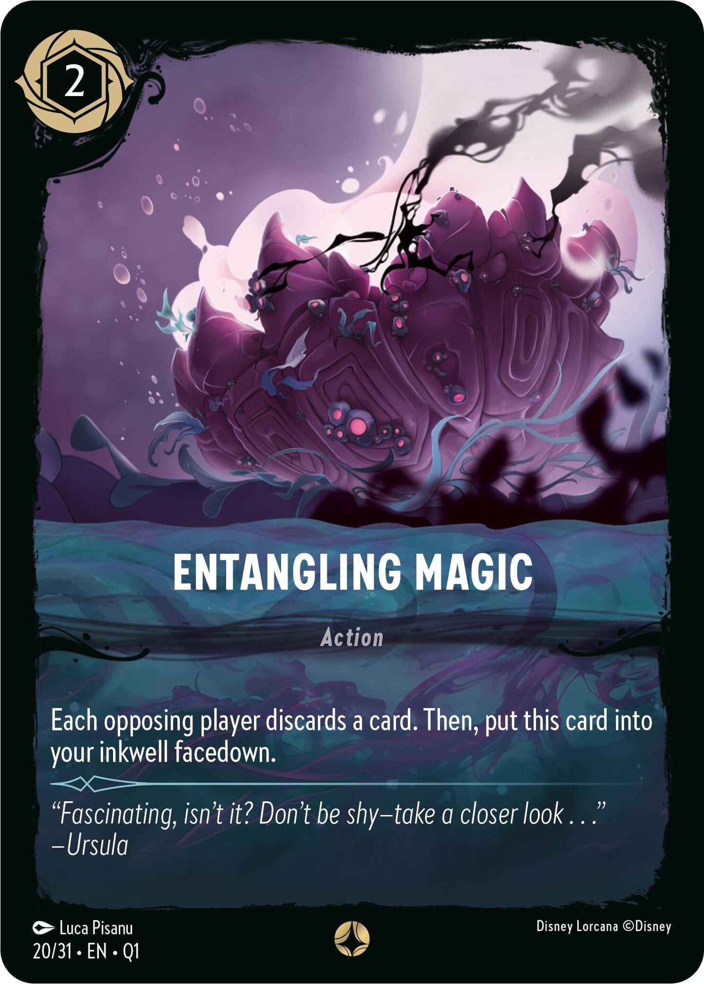 Entangling Magic (20) (Q1) - Disney Lorcana Single