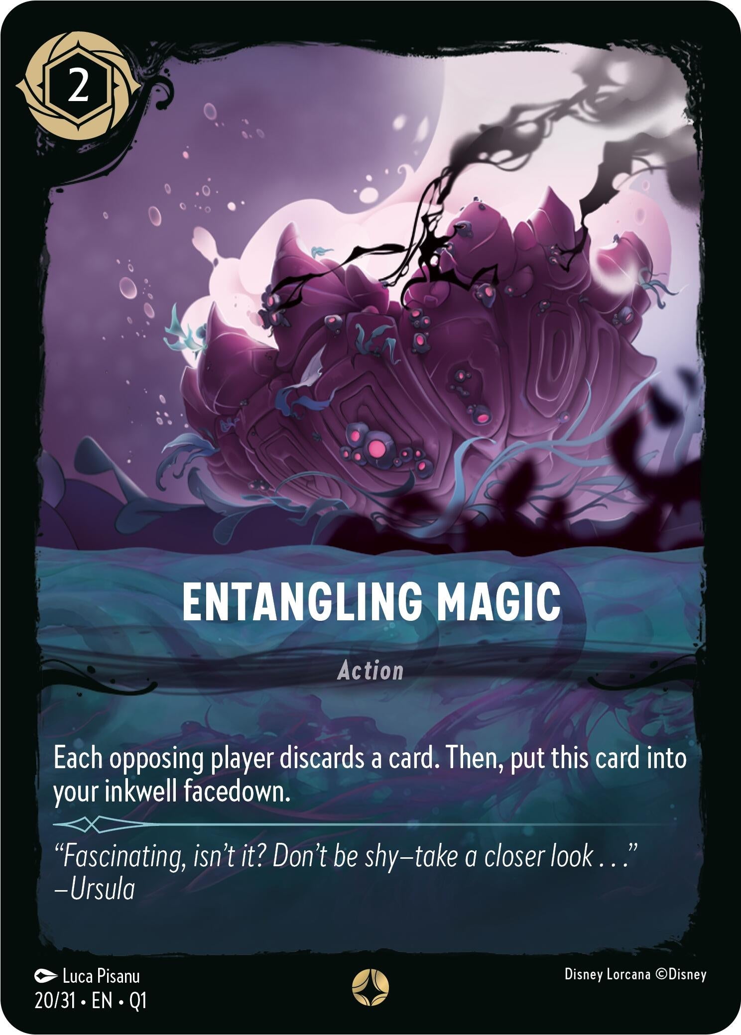 Entangling Magic (20) (Q1) - Disney Lorcana Single