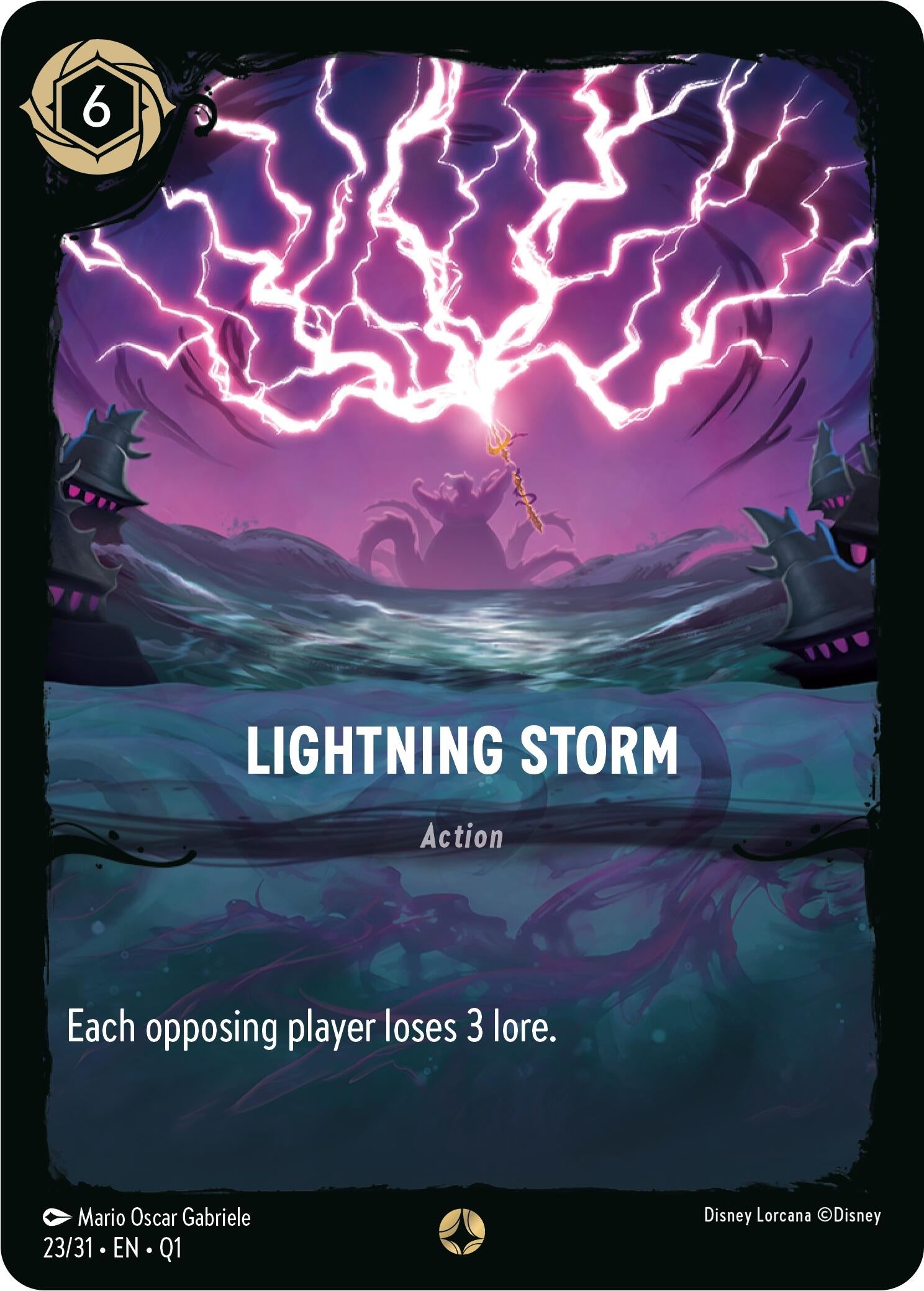 Lightning Storm (23) (Q1) - Disney Lorcana Single