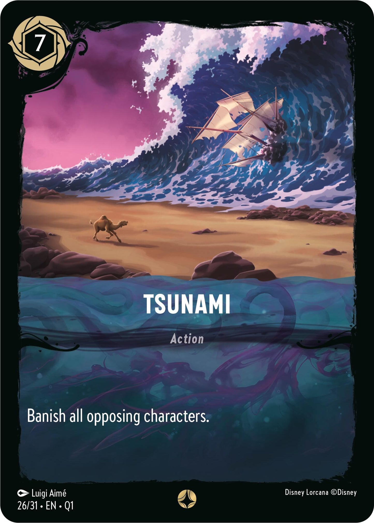 Tsunami (26) (Q1) - Disney Lorcana Single