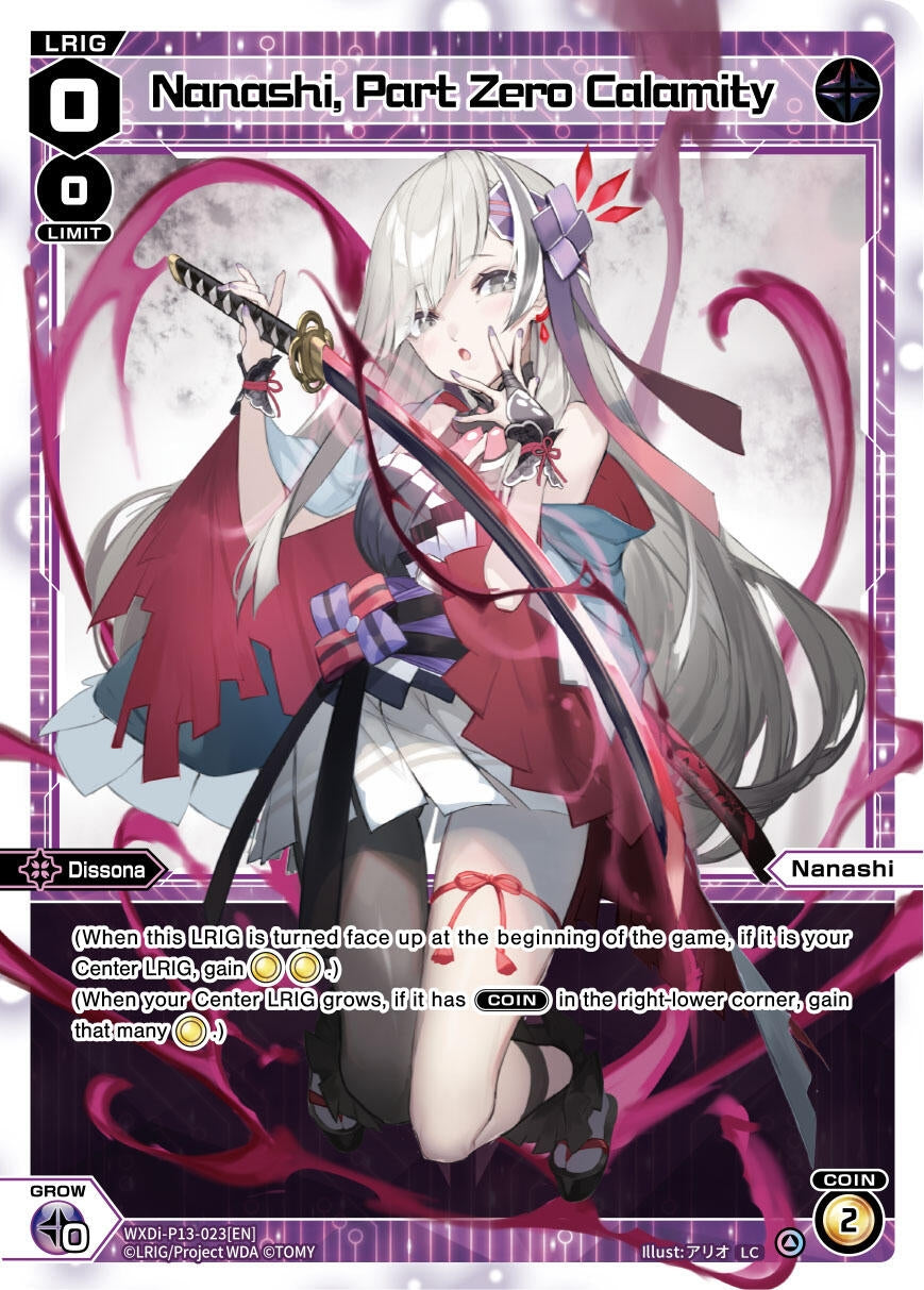 Nanashi Part Zero Calamity (13023) [WXDi-P13] - WIXOSS Single