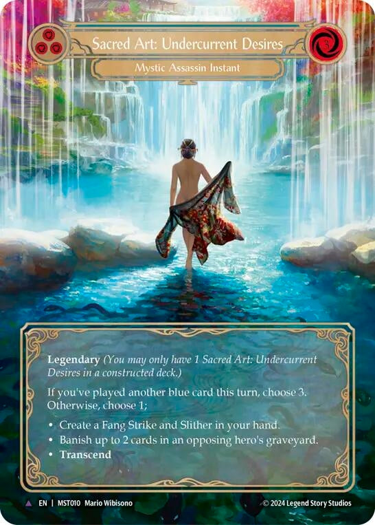 Sacred Art: Undercurrent Desires (Marvel) (10) [MST] - Flesh and Blood TCG Single