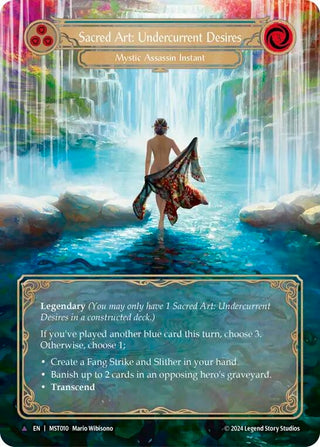 Sacred Art: Undercurrent Desires (Marvel) (10) [MST] - Flesh and Blood TCG Single