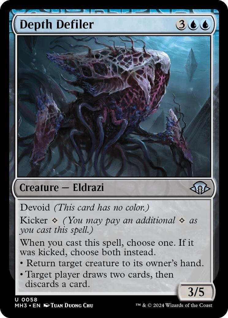 Depth Defiler (58) [MH3] - MTG Single