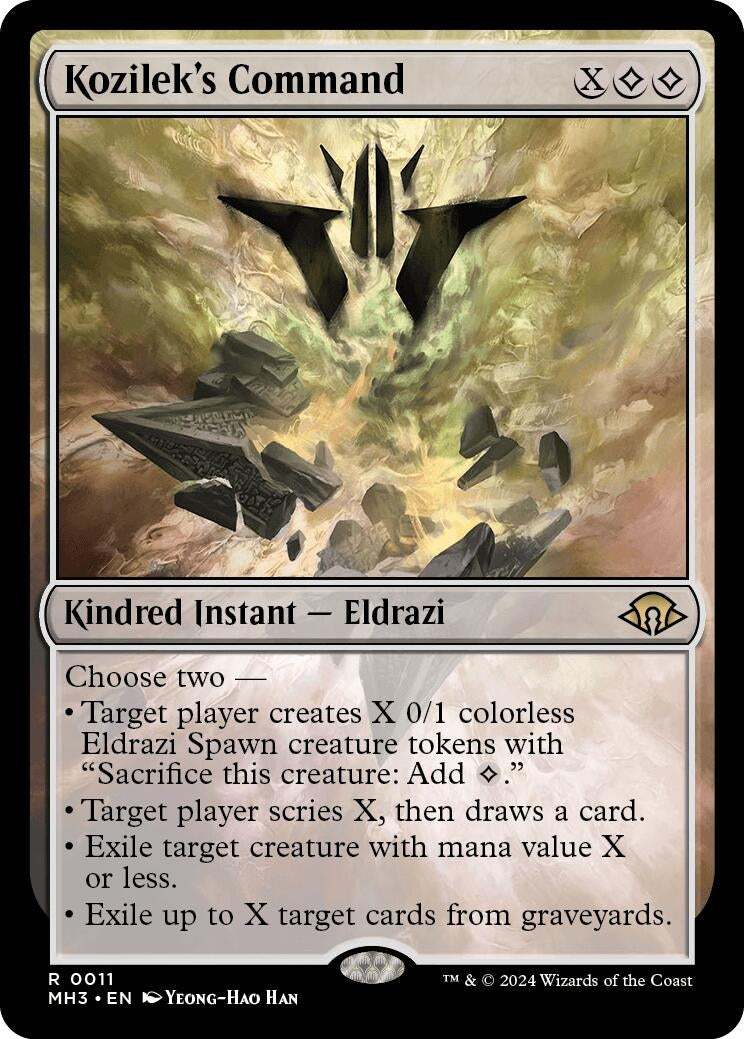 Kozilek’s Command (11) [MH3] - MTG Single