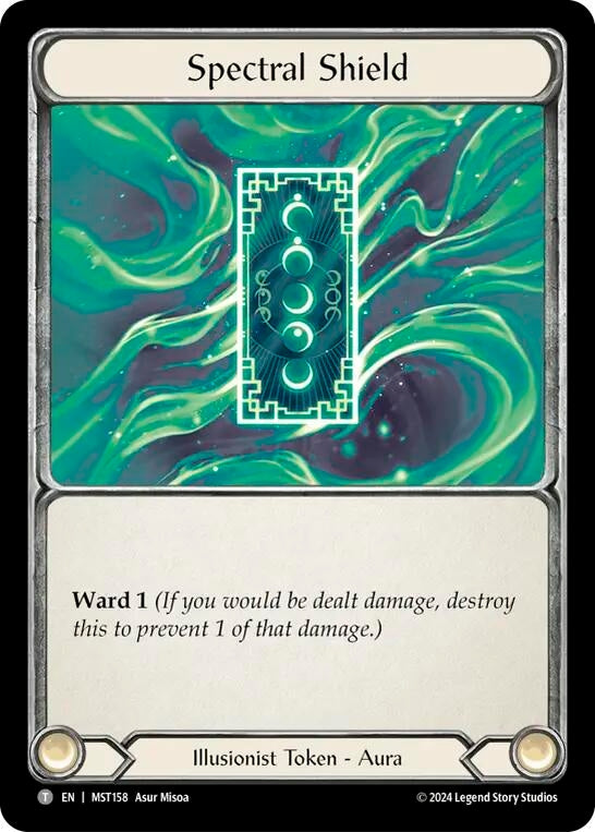 Spectral Shield (158-B) (0) [MST] - Flesh and Blood TCG Single