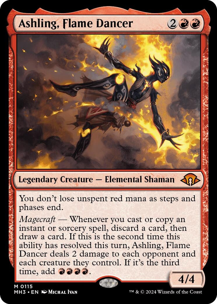 Ashling Flame Dancer (115) [MH3] - MTG Single