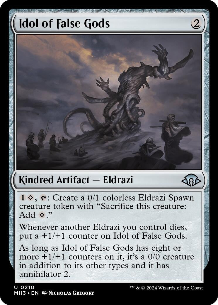 Idol of False Gods (210) [MH3] - MTG Single