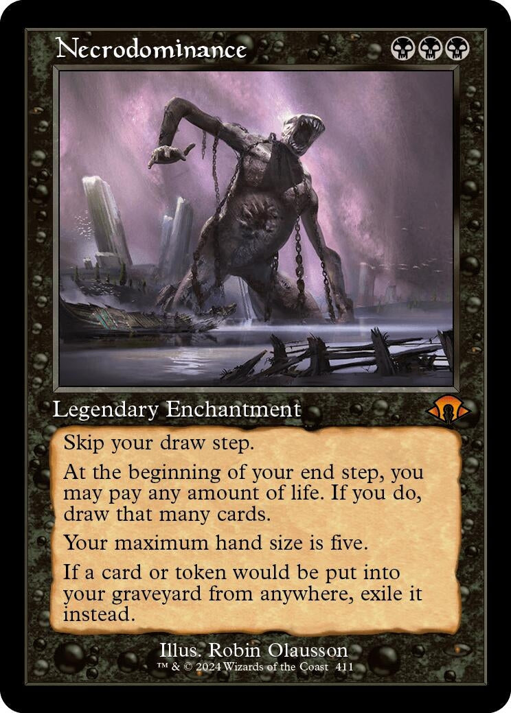 Necrodominance (Retro Frame) (411) [MH3] - MTG Single