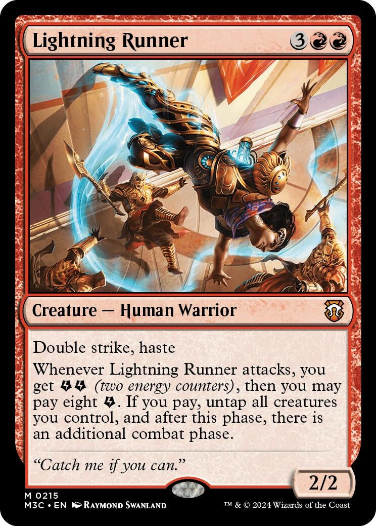 Lightning Runner (215) [M3C] - MTG Single
