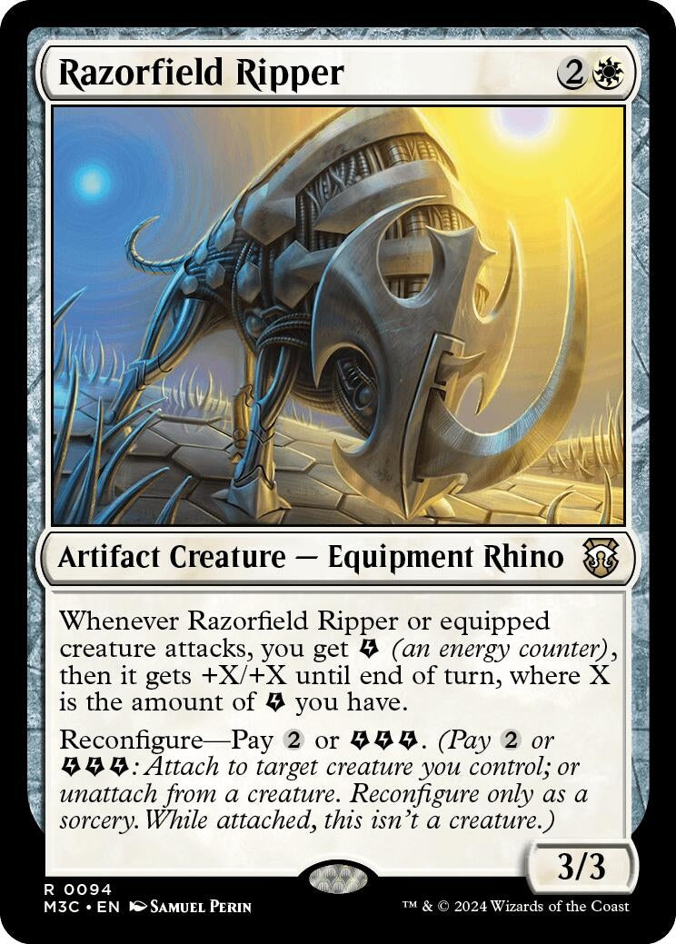 Razorfield Ripper (94) [M3C] - MTG Single