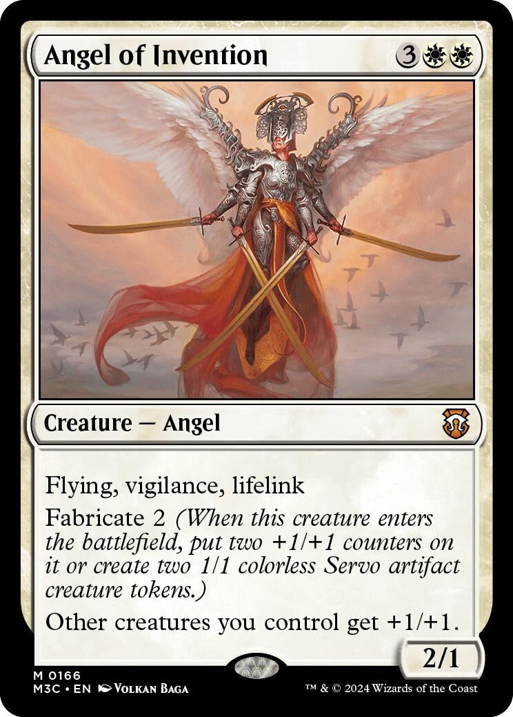 Angel of Invention (166) [M3C] - MTG Single